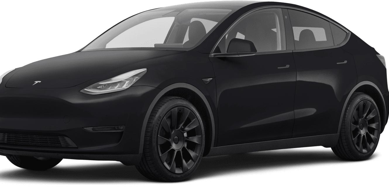 TESLA MODEL Y 2021 5YJYGAEE9MF180224 image